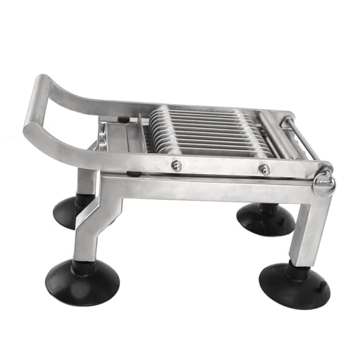 Cortador manual de vegetales acero inoxidable con ventosas miniatura 2