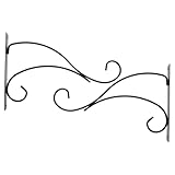 ROMISBABA 2 Stück Balkon Blumenhaken aus Stabile Wandhalterung für Blumentöpfe Wetterfester...