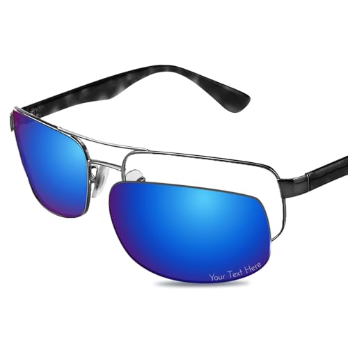 Image of 100% Precise-Fit Replacement Sunglass Lenses for RayBan RB3445 61mm