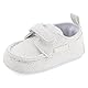 MASOCIO Baby Schuhe Junge Mokassins Babyschuhe Lauflernschuhe Kleinkind Jungen Elegante Shoes Größe 19 6-12 Monate Weiß