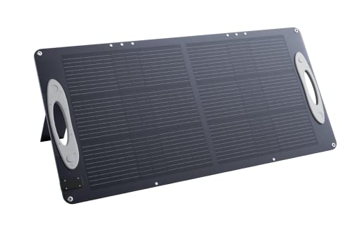 VDL 100W Solar Panels Foldable, 20V Monocrystalline Solar Cell Solar Charger, Solar Generator with Multi-Contact 4, Compatible with Most Power Stations, for Outdoor, Camping, Hiking, RV SC0101