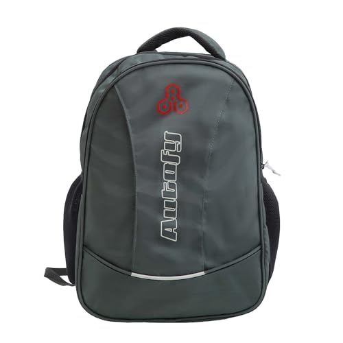Autofy MAXXX 39 Liters (Free Rain Cover) Laptop Bag Office Bag Laptop Backpack for Men Backpack for Women Bag for Men Bags for Women School Bags College Bag Travel Bag Casual Backpack (Grey)