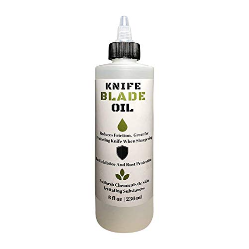 Comparison: Best Oil For Carbon Steel Pan 10 Premium Knife Blade Oil & Honing Oil - 8 Oz - Custom Formulated Food Safe Oil Protects Carbon Steel Knives & Sharpening Stone Ready…