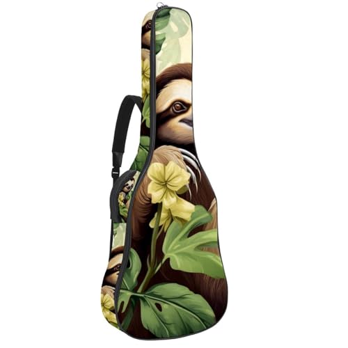 Étui de protection pour guitare étanche à compartiment accessoires paresseux