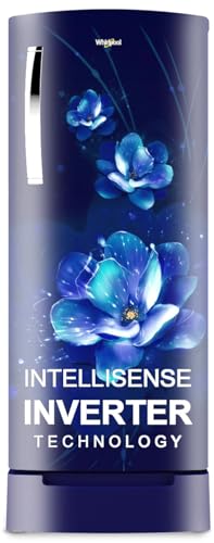 Image of Whirlpool 236 L 4 Star Icemagic Pro Inverter Direct-Cool Single Door Refrigerator (260 IMPRO PLUS ROY 4S INV BLUE FLUME-Z, Blue, Auto Defrost Technology, With Base Stand , 2023 Model)