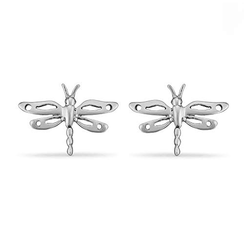Boma-Jewelry-Sterling-Silver-Dragonfly-Insect-Stud-Earrings