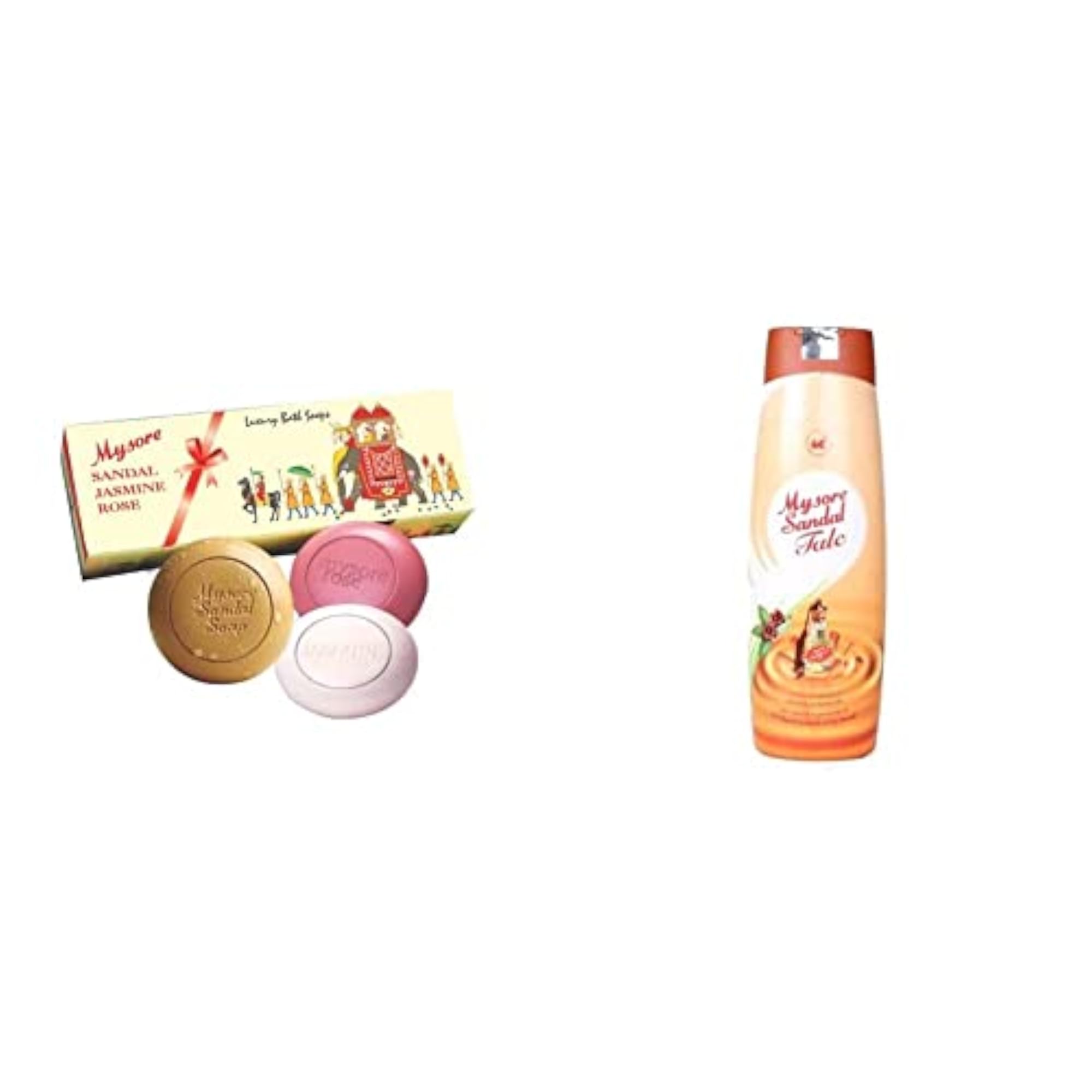 Jasmine & Rose Soap Pack of 3, Natural Skincare