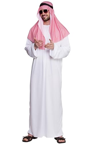 Wicked Costumes Adult Mens Arab Sheik Fancy Dress Costume