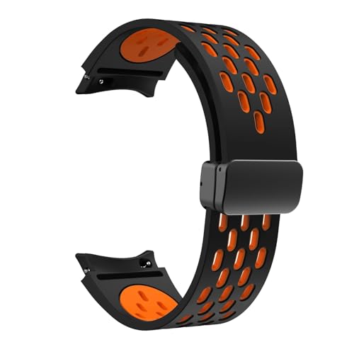 Bracelet silicone 20mm boucle magnétique haut de gamme pour Samsung Galaxy Watch 7