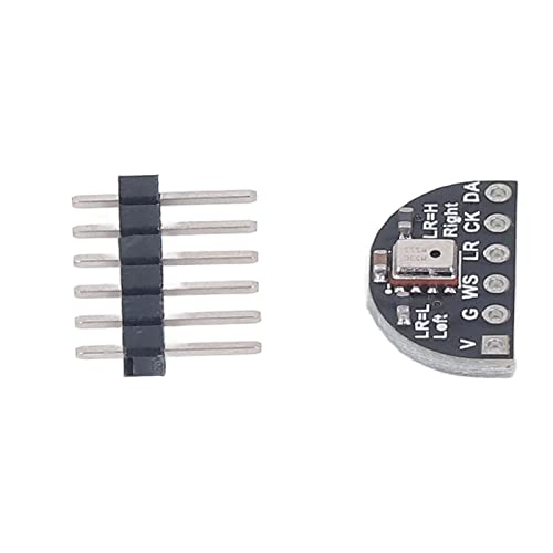 Prevessel 2 conjuntos de módulos de microfone I2S Interface MEMS MSM261S4030H0 para placa de desenvo