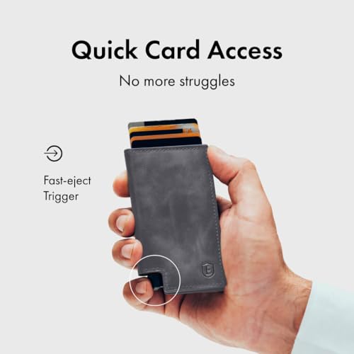 Ekster Parliament - Slim Leather Wallet - RFID Blocking - Quick Card Access
