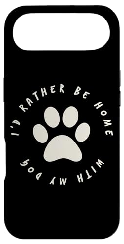 I'd Rather Be Home With My Dog Pet Love ���f�B�[�X �����Y ��񂿂�� �X�}�z�P�[�X iPhone Air �p