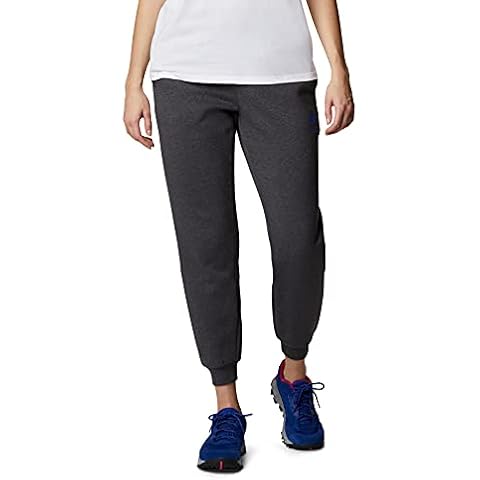Columbia Women's Logo Fleece Jogger, Shark Heather Cover