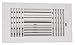 Sidewall/Ceiling Register, 3-Way