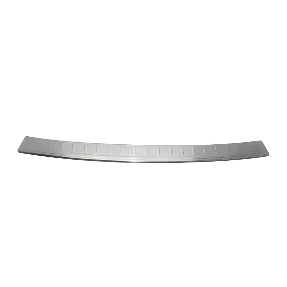 OMAC Protection de Pare-Chocs Arrière pour VW Transporter Multivan Caravelle T6 2015-2024 Hayon – INOX Finition brossée – Seuil de Coffre sur Mesure – Protection Seuil de Chargement