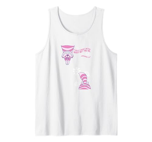 Débardeur Cheshire Cat Alice aux Pays des Merveilles Disney pour look casual