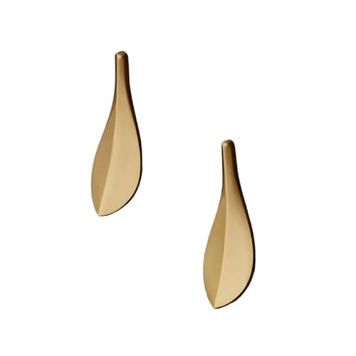 GIYXHU 2pcs Modern Zinc Alloy Branch Design Antique Brass Cabinet Drawer Door Pulls Furniture Handles for Cupboard(Gold)