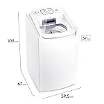 Máquina de Lavar 11kg Electrolux Essential Care Silenciosa com Easy Clean e Filtro Fiapos (LES11) 12 31CMAYNSCpL. SL500 . SS150