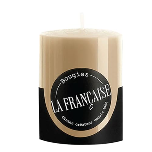 Bougies la Franaise Unscented Votive Candle Taupe