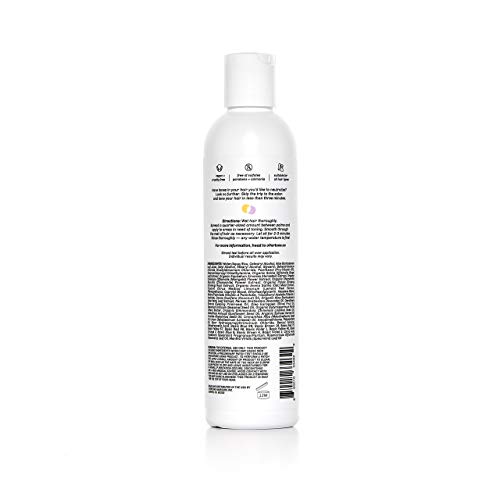 oVertone Haircare Purple Toning Conditioner - Neutralizes Brassiness for Blonde & Platinum Hair - Deeply Hydrating Formula with Shea Butter & Coconut Oil - Vegan, Cruelty-Free, Paraben-Free - 8 oz