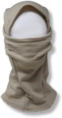M MCGUIRE GEAR Grid Fleece Balaclava, Full Face Ski Mask, Tactical Hood for Outdoor Sports, Neck Gaiter & Motorcycle Gear image 5