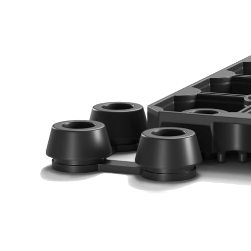 Entrando Verbinder für Ringgummimatten – Stecksystem 4-Fach Adapter für Gummimatte 22 mm – Zubehör â€¦ – Miniatur