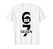 67 Meme Funny Six Seven Gen Alpha Slang 6 7 T-Shirt