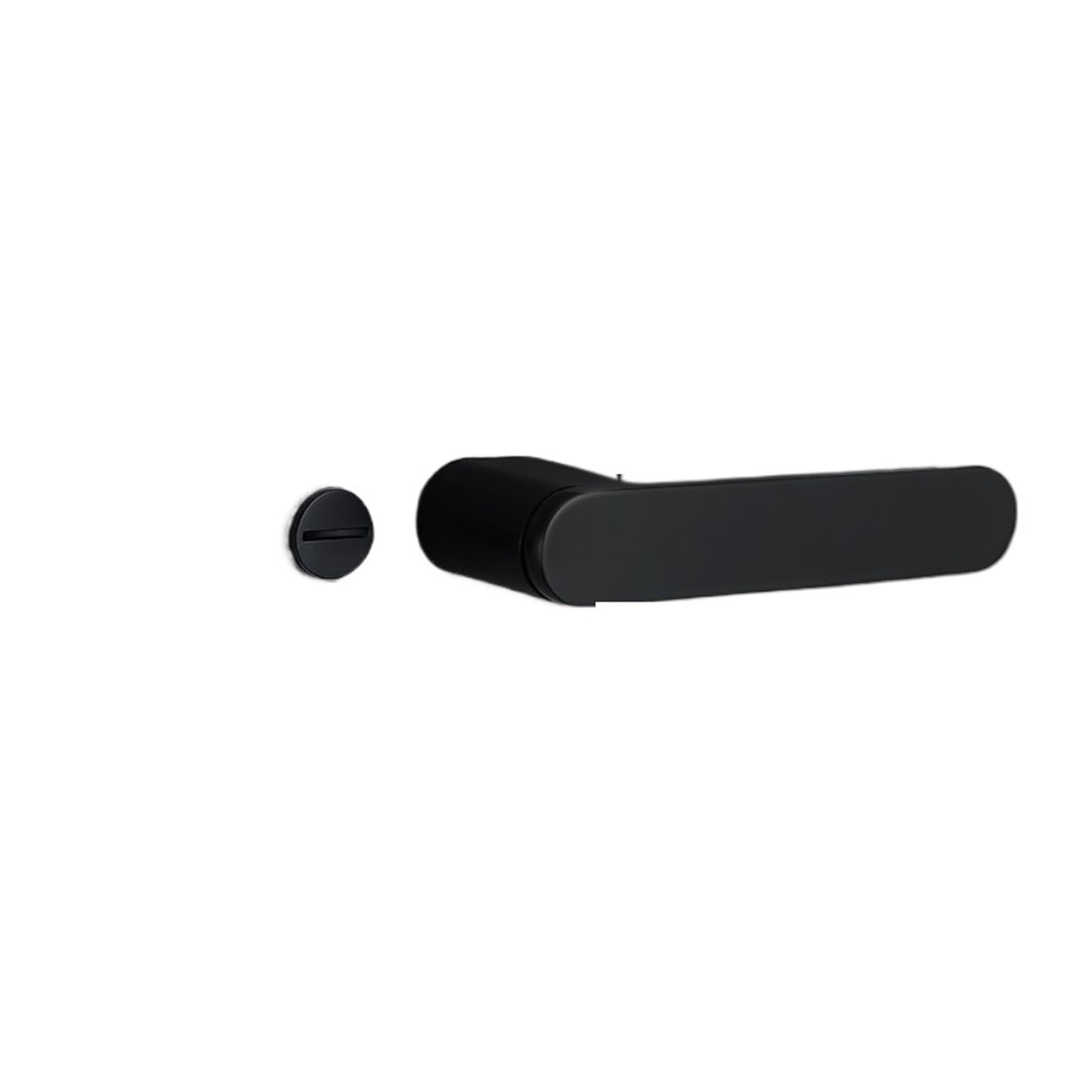 Serrure de porte magnétique noire Yahei 35-50mm pour chambre moderne
