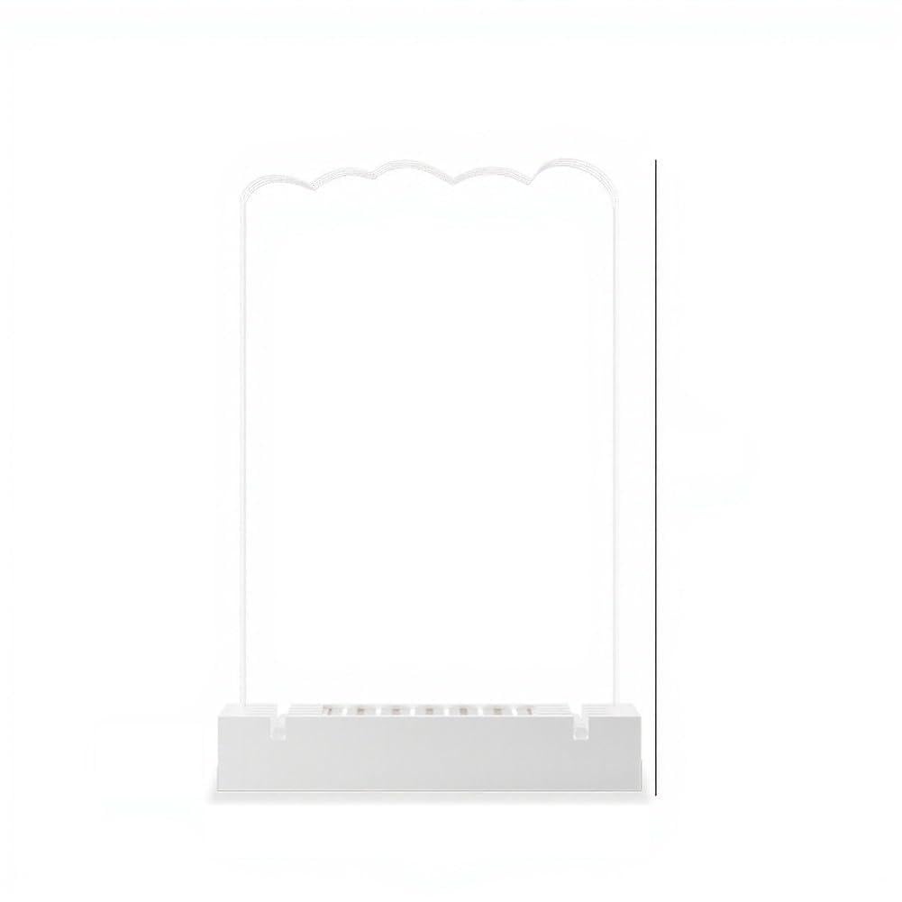 Kit de huellas de bebé para decorar la guardería con un cuadro familiar iluminado