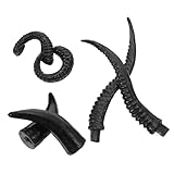 Bricolage facile : utilisez les accessoires en corne d'antilope diy. les cornes de bœuf artificielles DIY pour une décoration ou un unique, adaptées aux amateurs à la recherche de cornes de mouton artificielles uniques, de cornes d'antilope en plastique, d'accessoires en corne de bœuf DIY