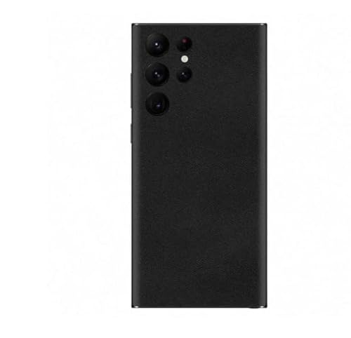 Skin Premium Jateado Para Galaxy S22 Ultra (Preto Fosco Liso)