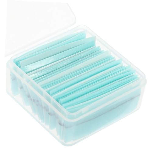 IWOWHERO 1 caja Tiras Adhesivas Autoadhesivas para Pestañas Unidades Negras Resistentes al Agua Compatibles con Extensiones de Pestañas Aplicación Rápida y Material Suave para Uso Seguro