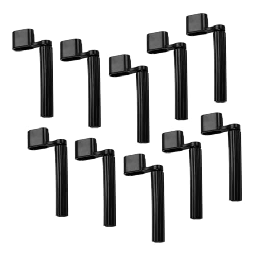 FAVOMOTO 10pcs Manual Guitar String Winder for Acoustic Guitar Quick Easy String Replacement Made of Material Tools for Setup