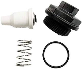 A.A Thermostat and Cover Kit Assembly for Johnson Evinrude V4 & V6 90, 115, 150, 175 HP 0435597, 435597