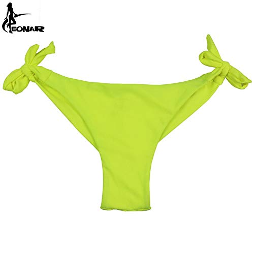 Slip Bikini Donna Halcurt A Vita Media - Costume Intero Foderato Per Balneazione - Taglia Unica