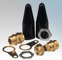 20mm Large Outdoor SWA Gland 20CW, black