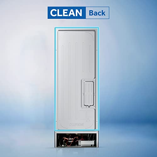 Image of Haier 346 L 3 Star Frost Free with inverter Double Door Refrigerator Appliance (HEB-35TDS, Silver)