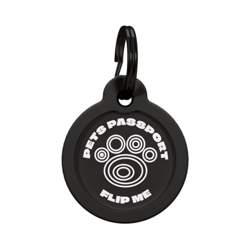 NexaPaw QR-Code-Marke für Haustiere - Reisepass - 1 Stück