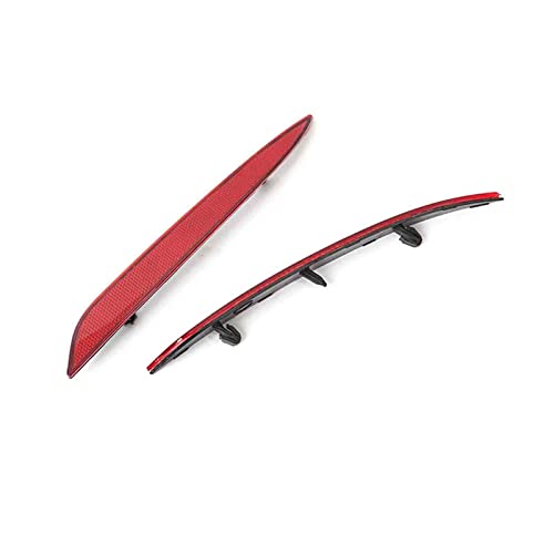 CarWorld Feu arrière pour Tesla modèle 3 2019-2022 réflecteur de Pare-Chocs arrière de Voiture feu antibrouillard de Voiture feu arrière de Voiture Cover