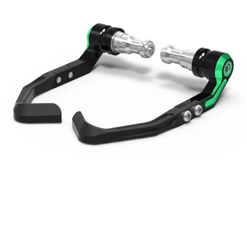 ���[�^�T�C�N���n���h�K�[�h �p��M1000R M1000RR M1000XR 2021-2025 UP CNC �n���h�K�[�h�A�N�Z�T���[�u���[�L�n���h���ی암�i �i�b�N���K�[�h �o�C�N(Green-ES (One Pair))