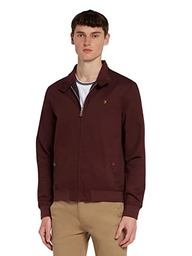 Image of Farah Mens 'Waldorf' Harrington Jacket (Farah Red) L