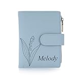 【Personalisierte Brieftasche für Frauen】Geburtsblumen sind einzigartig und haben eine besondere Bedeutung für jede Frau. Individuell gestaltet mit Ihrer Geburtstagsblume und Ihrem Namen, verkörpert es besondere Gefühle und persönlichen Charme. 【Weich...
