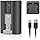 DGFTB 1-Pack 6040mAh Replacement Battery with 1 Charger Station for Ring-Doorbell Camera 2/3/4, Spotlight Camera and Stick Up Cam, Rechargeable Upgraded Lithium Li-ion Batteries 3.65V Camera Indoor