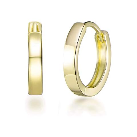 Philip Jones Gold Plated Hoop Earrings Cover