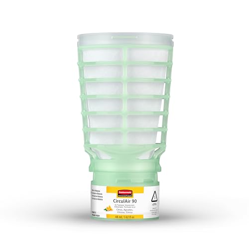 Rubbermaid Commercial Products TCell Air Freshener Refill Citrus Odor Neutralizing Long Lasting Consistent Battery Free for Restrooms in Restaurants/Hotels/Schools/Airports/Offices
