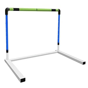 Zachte Veiligheidshorden, Coördinatieset Voor Behendigheidstraining, Verstelbare Lift, Apart Ontwerp Met Zachte Stokken, Gebruikt Voor Professionele Hindernissenwedstrijden, Trainingen, Enz.