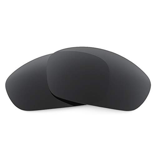 Revant Replacement Lenses for Oakley Straight Jacket (2007) sunglasses UV Protection Anti-Scratch and Impact Resistant Non-Polarized Stealth Black