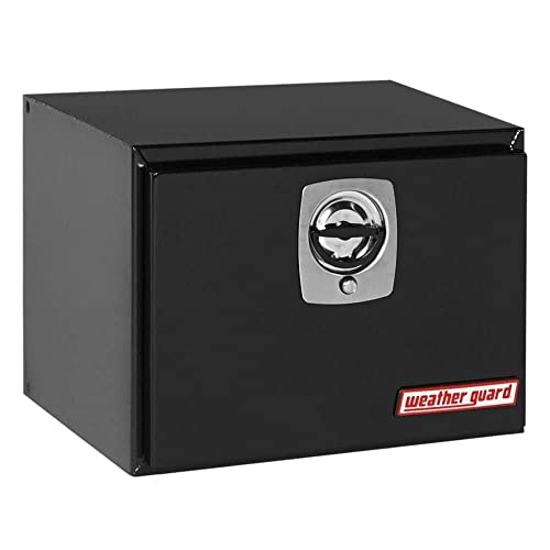 Weather Guard (524502 Underbed Tool Box, Steel, Black #TOP6