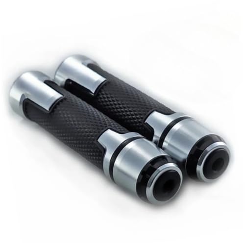 Poignées moto antidérapantes 22mm alu caoutchouc pour réduire vibrations CB650R CB1100