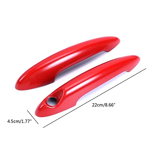 Garniture poignée porte Cooper R56 R50 R60 en ABS style Union Jack 2 pièces - 2